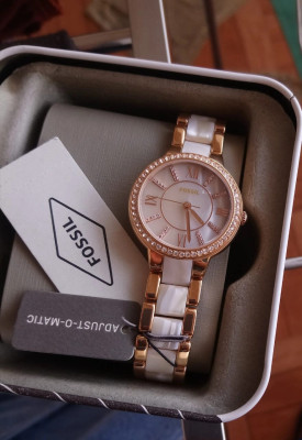 FOSSIL VIRGINIA Analog Watch For Women Buy FOSSIL VIRGINIA Analog Watch For Women ES3716I Online at Best Prices in India Flipkart