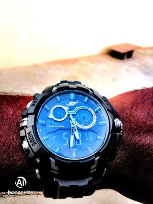 SONATA NP77045PP02 SF Ocean Series Analog Digital Watch For Men