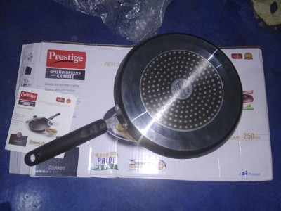 Prestige Omega Deluxe Granite Fry Pan with lid 280 mm - Chotidukaan