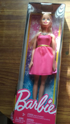 Barbie glitz doll coral hot sale dress