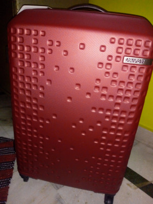 AMERICAN TOURISTER Cruze Check in Suitcase 4 Wheels 30 inch RED