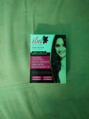 Buy Iba Hair Colour - Dark Brown, 70g | 100% Pure Henna Based Powder Sachet  | Naturally Coloured Hair & Long Lasting | Conditioning | Reduced Hair fall  & Hair Damage |