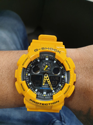 G shock ga 100 bumblebee cheap