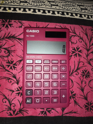 Flipkart CASIO NJ 120D RD Portable Basic Calculator Basic