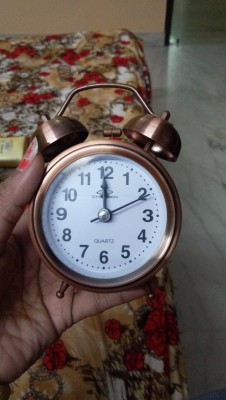 ONEKLIK Analog Copper - Twin Bell Alarm Clock Price in India - Buy ONEKLIK  Analog Copper - Twin Bell Alarm Clock online at