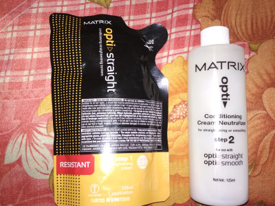 MATRIX Opti. Straight Resistant Straightening Cream 125 ML