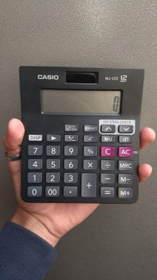 Casio calculator mj12d clearance