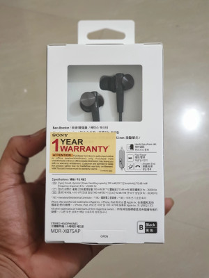 Sony xb75 clearance