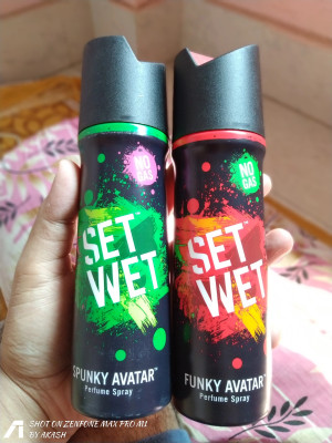 Set wet spunky avatar perfume spray sales