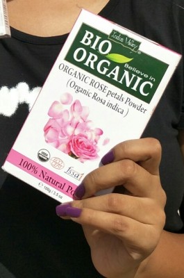 Indus Valley Bio Organic 100% Pure Rose Petals Powder - Price in