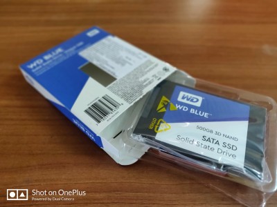 WD Blue™ - Disque SSD Interne - 3D Nand - 500Go - 2.5 (WDS500G2B0A) -  Cdiscount Informatique