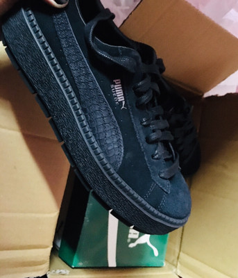 PUMA Suede Platform Trace Animal Black P Sneakers For Women Buy
