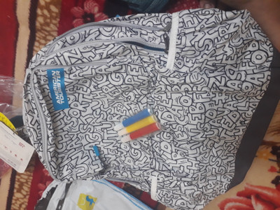 AMERICAN TOURISTER AMT DOODLE NXT SCH BG 02 G ALF 35 L Backpack Grey Price in India Flipkart