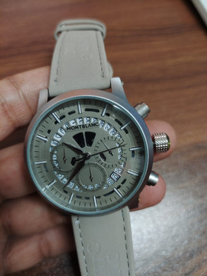Montblanc hotsell grey watch