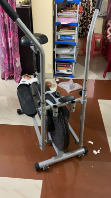 Adrenex by Flipkart Orbitrek Elliptical Cross trainer with Seat Exercise Bike With Moving Handle Dual Action Stationary Exercise Bike Buy Adrenex by Flipkart Orbitrek Elliptical Cross trainer with Sea...