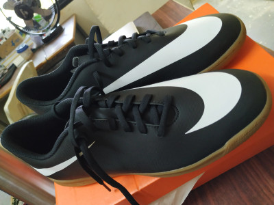 Nike bravata ii ic voetbalschoenen zwart new arrivals