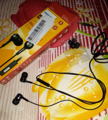 Philips earphones she1505bk outlet
