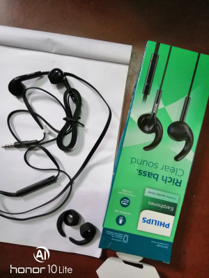 Philips store earphones she1525bk