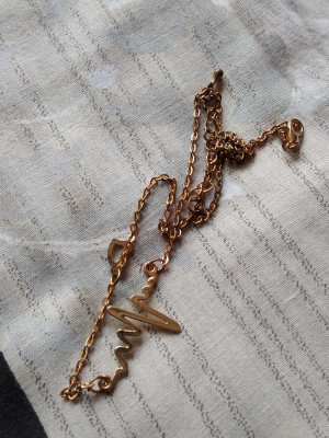 Jeulia heartbeat necklace shop