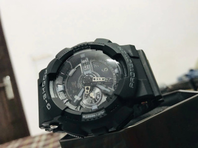 CASIO GA 110 1BDR G Shock GA 110 1BDR Analog Digital Watch