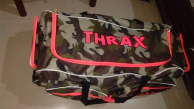 Thrax Proto 11 Wheel Cricket Kit Bag Black and Orange,- Buy Thrax Proto 11  Wheel Cricket Kit Bag Black and Orange Online at Lowest Prices in India - |  khelmart.com
