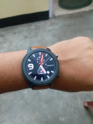Huami amazfit gtr 47 mm hotsell aluminium alloy smartwatch