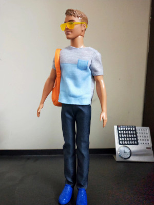 Barbie travel ken doll sales