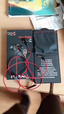 Boat triple driver earphones shop