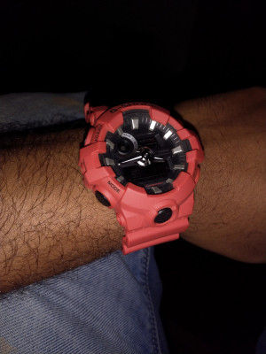 CASIO GA 700 4ADR G Shock GA 700 4ADR Analog Digital Watch
