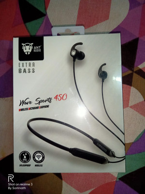 ANT AUDIO Wave Sports 450 Neckband Bluetooth Bluetooth Headset