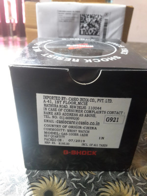 Jam g shock original 2019 on sale