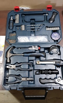 New Bosch All IN One 108-Piece Hand Tool Set Multi-Purpose Use Metal