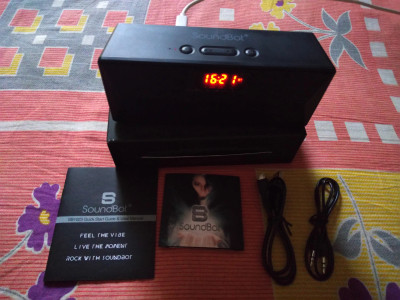 Buy SoundBot SB1023 Bluetooth FM Radio Alarm Clock 8 W Bluetooth