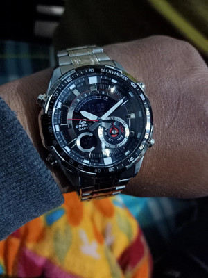 CASIO ERA 600D 1AVUDF EDIFICE Twin Sensor Analog Digital Watch