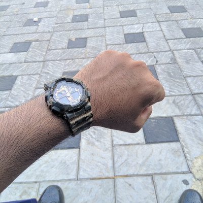 CASIO GA 100CM 5ADR G Shock GA 100CM 5ADR Analog Digital Watch