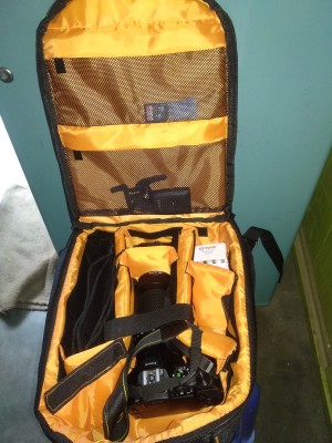 Buy SMILEDRIVE Waterproof Dslr Standard Backpack Camera Bag, Lens