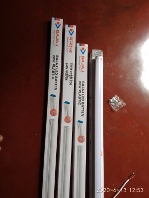 Bajaj led batten shop 20w plastic price