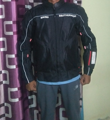 BIKING BROTHERHOOD BB Ladakh Black L Riding Protective Jacket