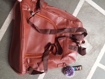 Spring Park Women Backpack Purse Waterproof Nylon Anti-Theft Rucksack Lightweight Shoulder Bag, Women's, Size: One size, Beige