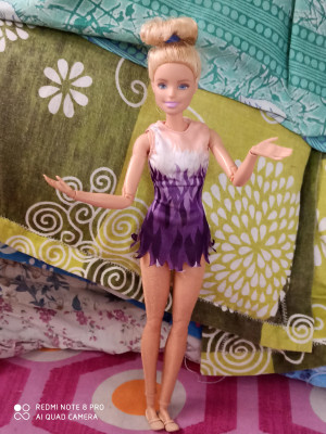 Barbie made to store move rhythmic gymnast doll