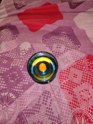 Buy QUALITIO High Gloss high Speed Metal YoYo Spinner Toy, Dazzle