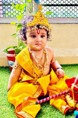 Raj Costume Krishna Dress for Kids 1 Year Baby Boy 6 12 Months Costume Kanha ji Clothes 3 4 Kids Costume Wear Price in India Buy Raj Costume Krishna Dress for Kids 1
