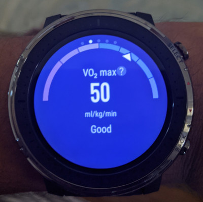 Amazfit stratos 3 vo2max outlet
