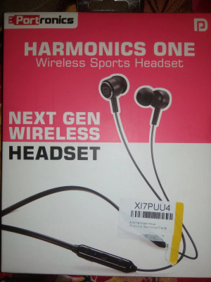 Portronics harmonics one wireless hot sale sports headset