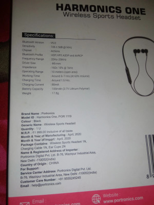 Portronics harmonics new arrivals one por 1119