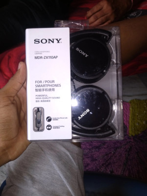 SONY ZX110AP Wired Headset Price in India Buy SONY ZX110AP Wired