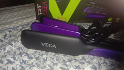 VEGA 2 in 1 2 in 1 Hair Styler Straightener and Crimper Hair