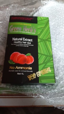 Buy Grass Herbs Natural Fruit Extract Healthy Hair Dye Hair Color Black  100000ml Online  Isokart