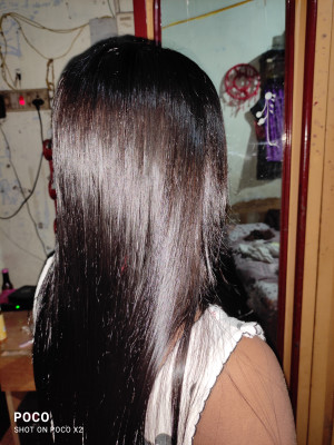 Matrix hair straightening on sale cream and neutralizer