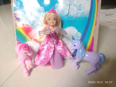 Barbie chelsea princess and baby unicorn deals